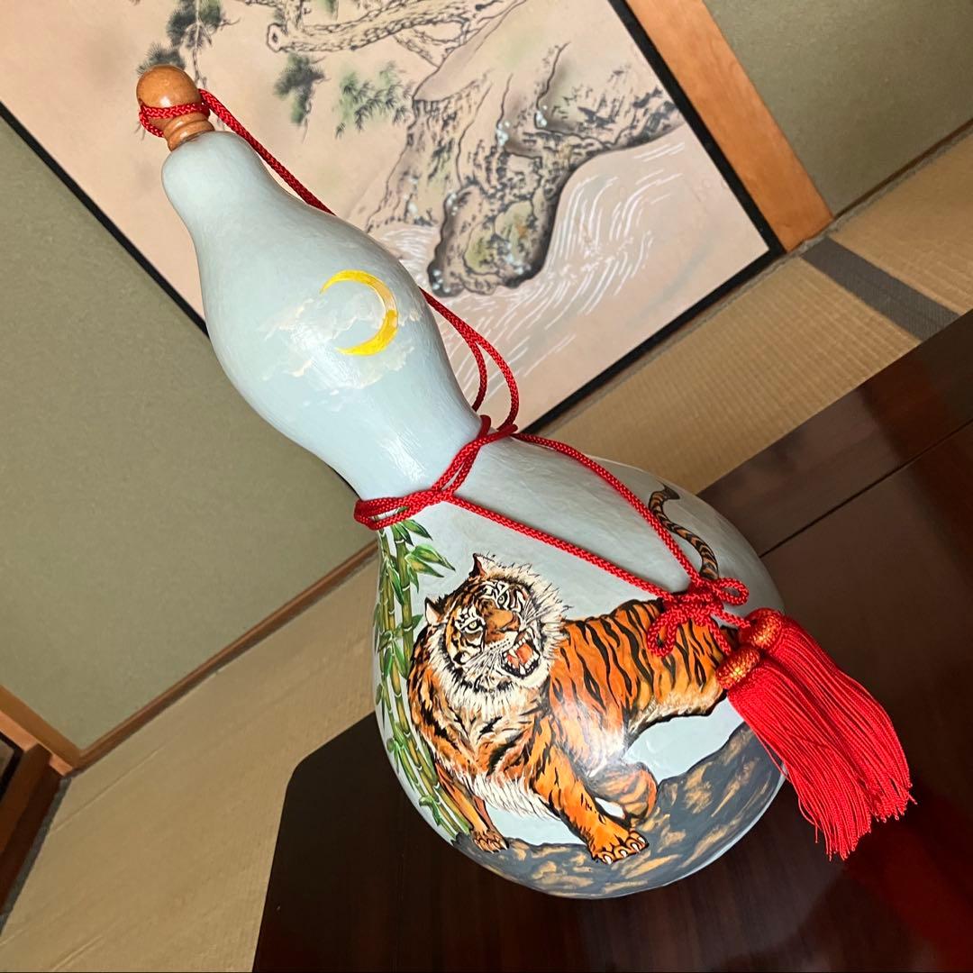 置物【瓢箪】ひょうたん〔縁起物〕〔除災招福〕〔魔除け〕〔夫婦円満〕〔子孫繁栄〕