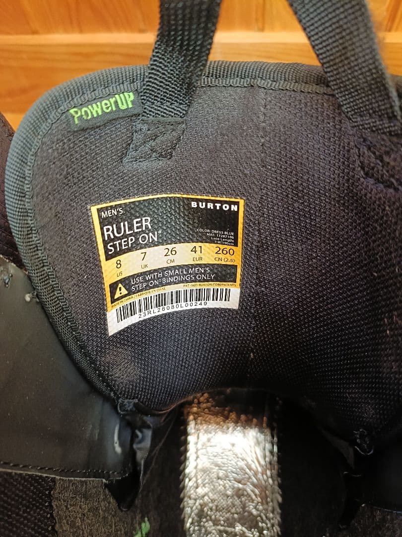 BURTON　STEPonブーツ　メンズ　ネイビー スノーボードブーツ