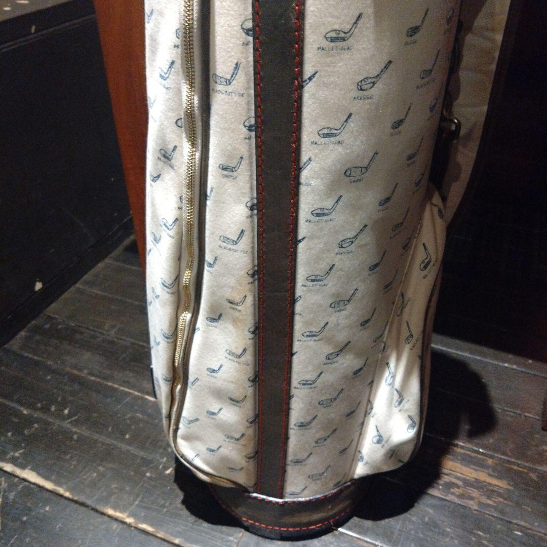 木ノ庄帆布×Mizuno　キャンバス×レザー キャディバッグ