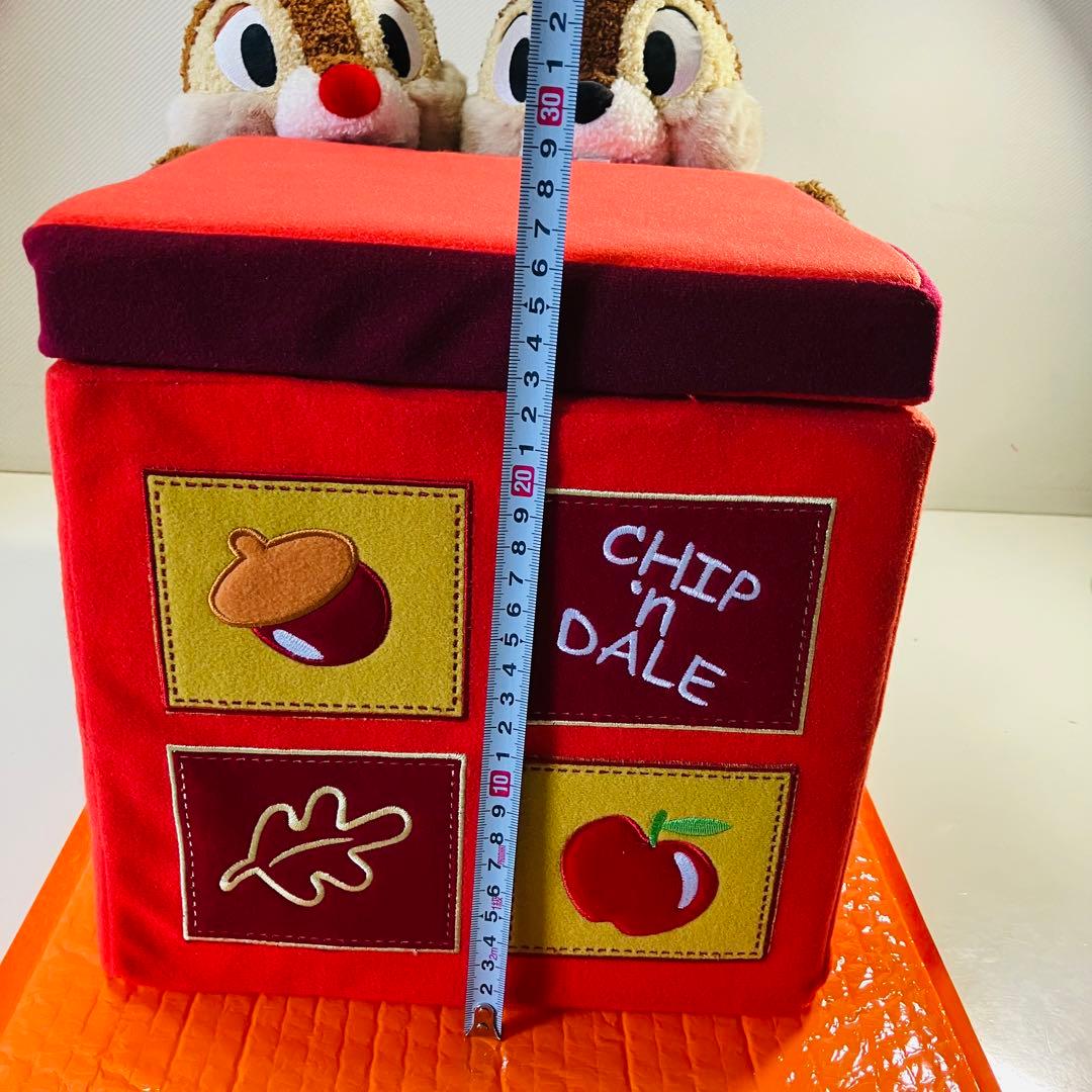 値引交渉対応【レア商品】リゾート限定 チップとデール 収納 ボックス スツール