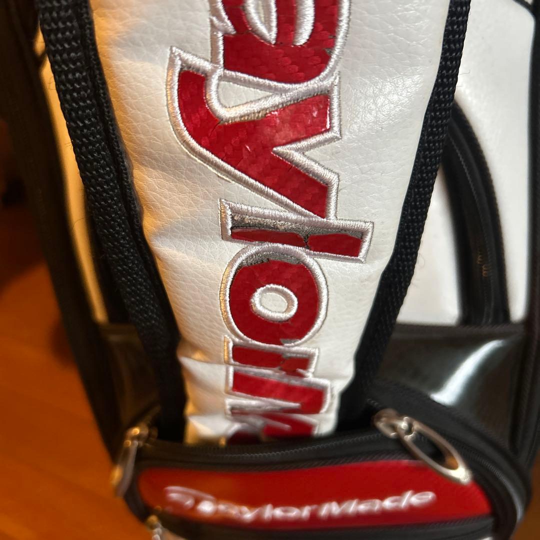 TaylorMade キャディバッグ ホワイト/レッド