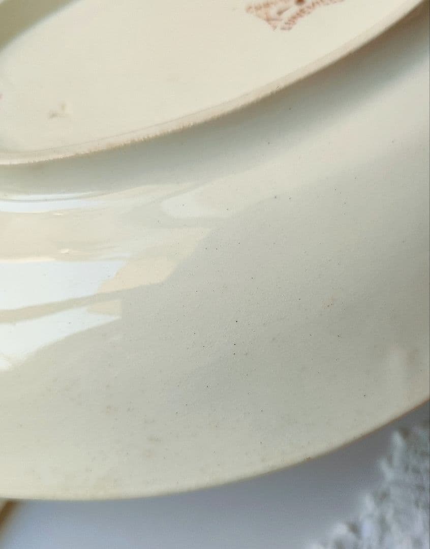 希少　美品　リュネビル　お花のラヴィエ　　フランスアンティーク