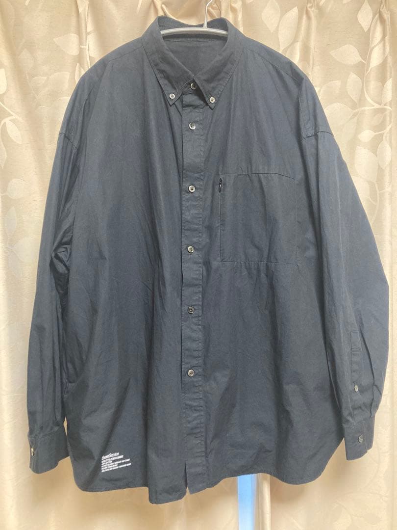FreshService UTILITY L/S B.D SHIRT Mブラック