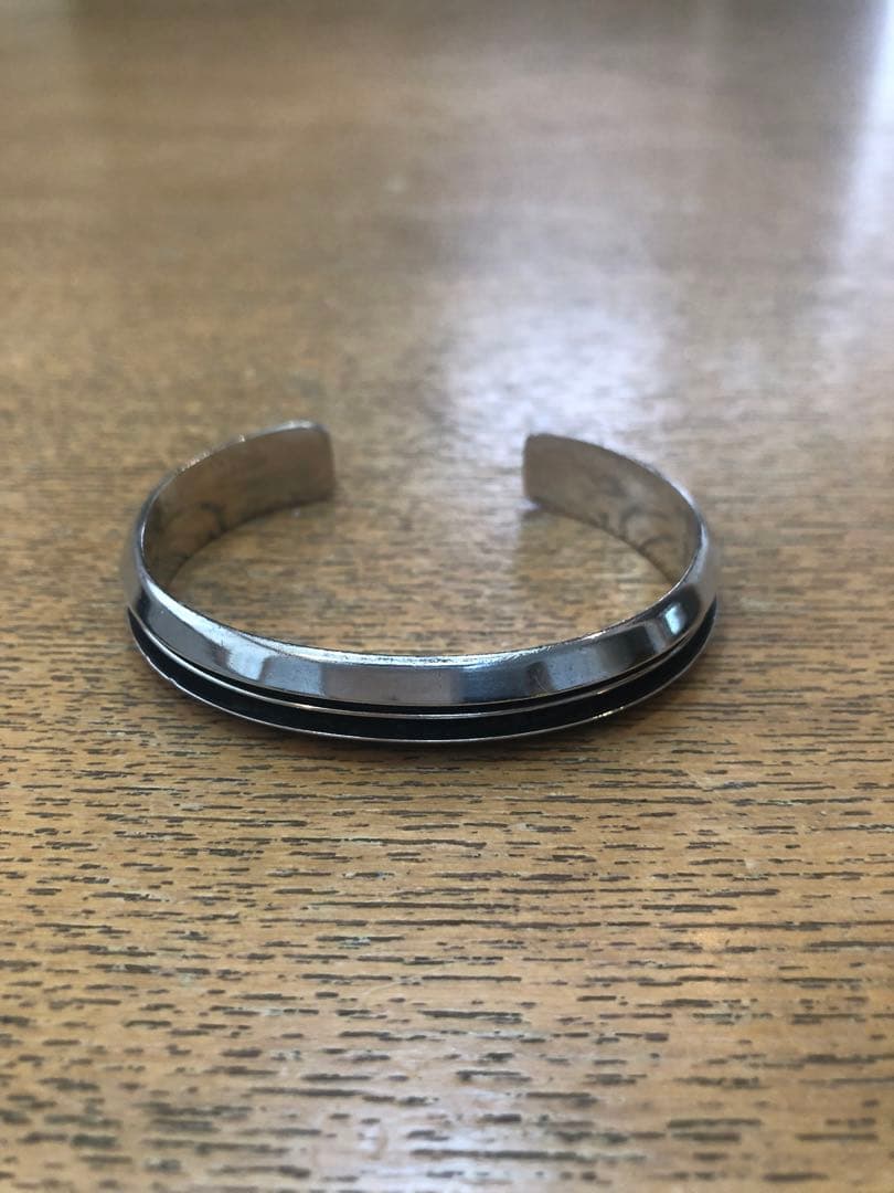 【良品】TOM HAWK トムホーク 2ラインバングル ナバホ ホピ ズニ