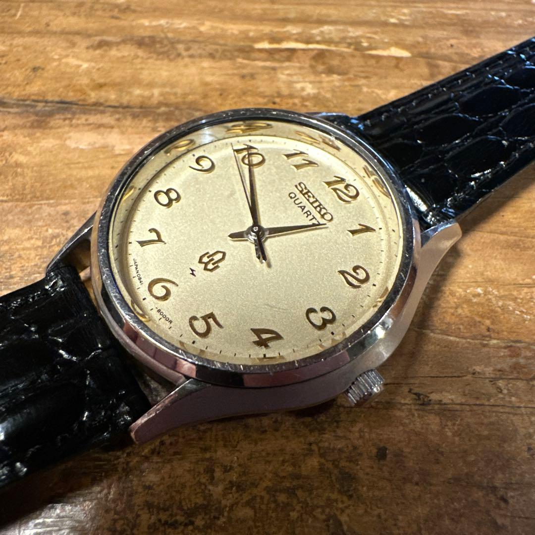 SEIKO クォーツ 腕時計 0841-8051 稼動品