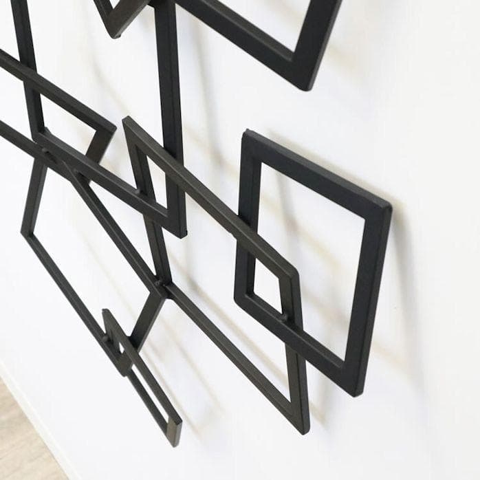 アイアンウォールアートパネル 幾何学 壁飾り アートパネル（24）