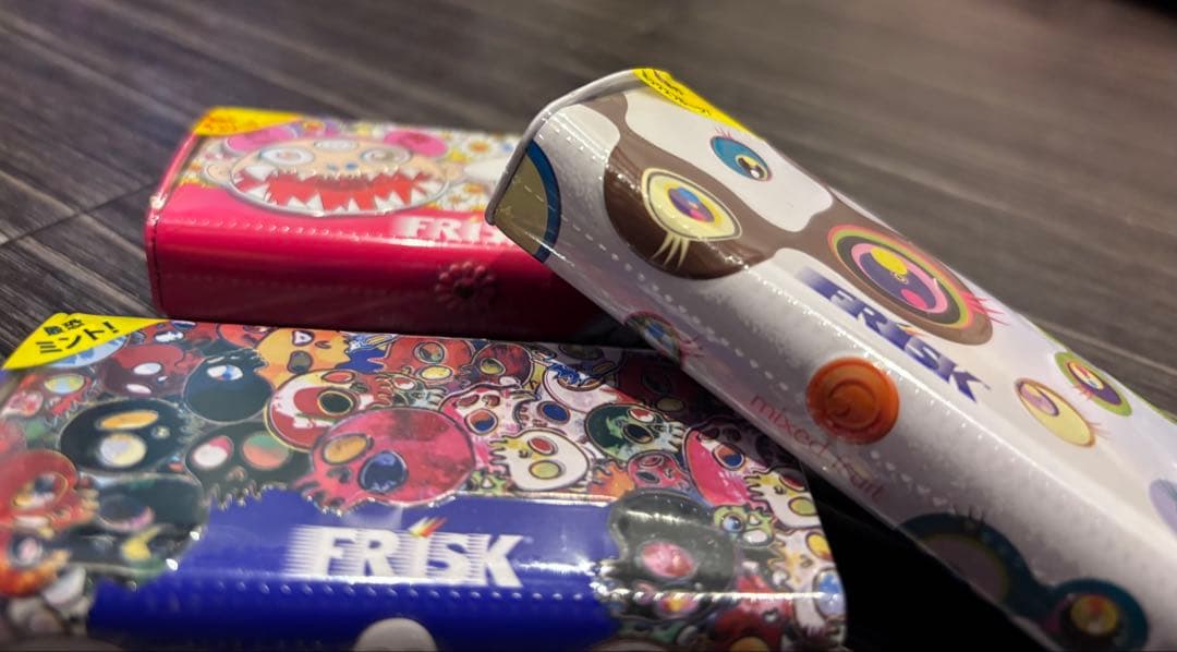 【村上隆】フリスク コラボ缶ケース【未開封】