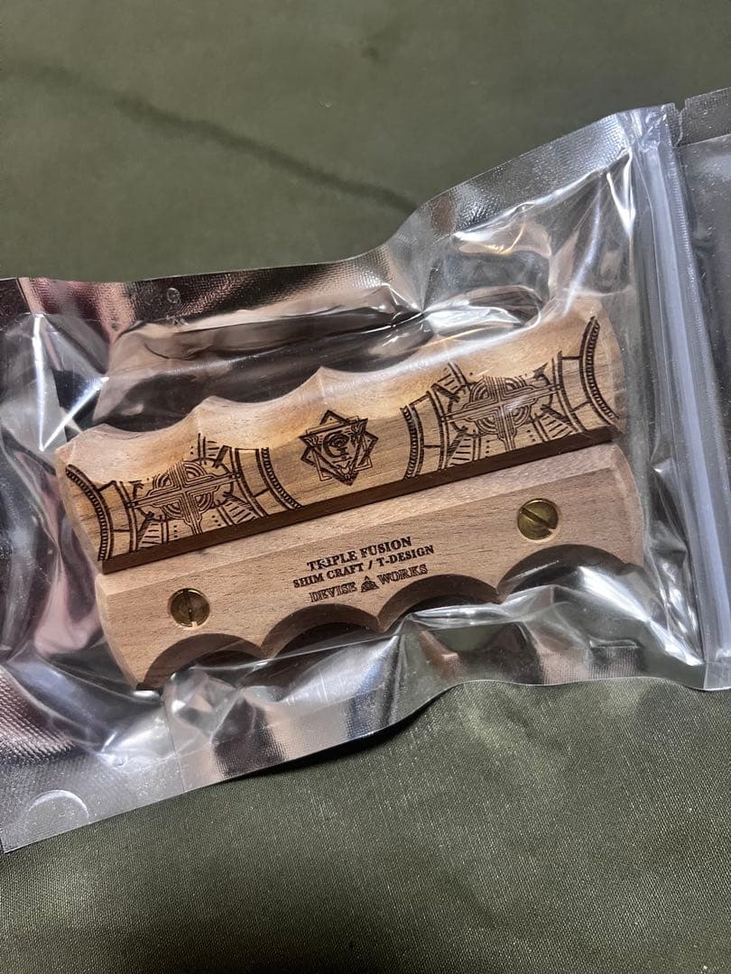 DEVICE WORKS シェルコングリップ ウォルナット