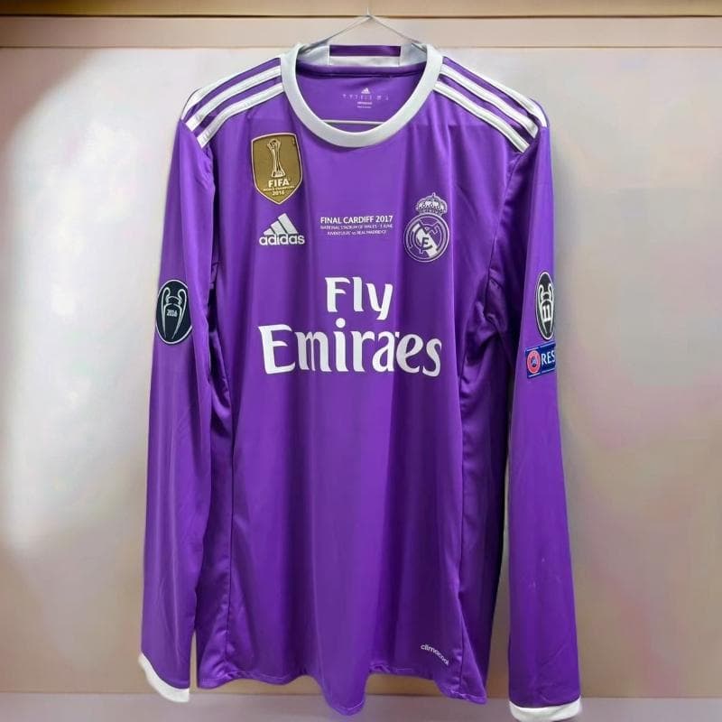 16-17 レアル・マドリード RONALDO 背番号7 長袖 シャツ