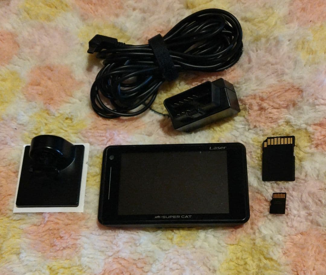 値下げ レーザー探知機 ユピテル supercat LS320 OBD12-M3