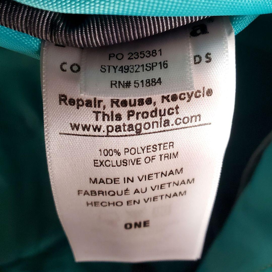 【Patagonia ブラックホール】 メッセンジャー 22L 49321