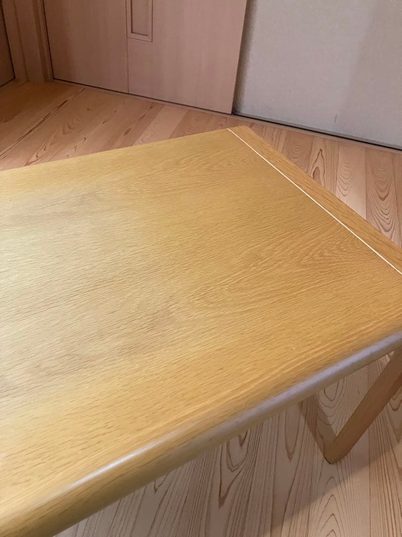 天童木工　国産ビンテージ　センターテーブル　オーク　アノニマス　デザイン