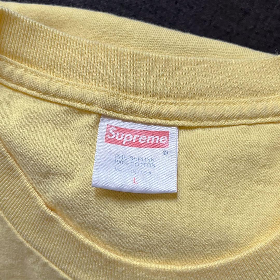 Lサイズ Supreme Yellow Tonal Box Logo 1999