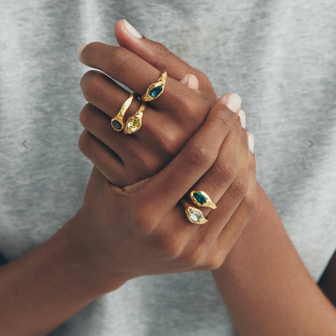 simuero Faro Green リング 16号