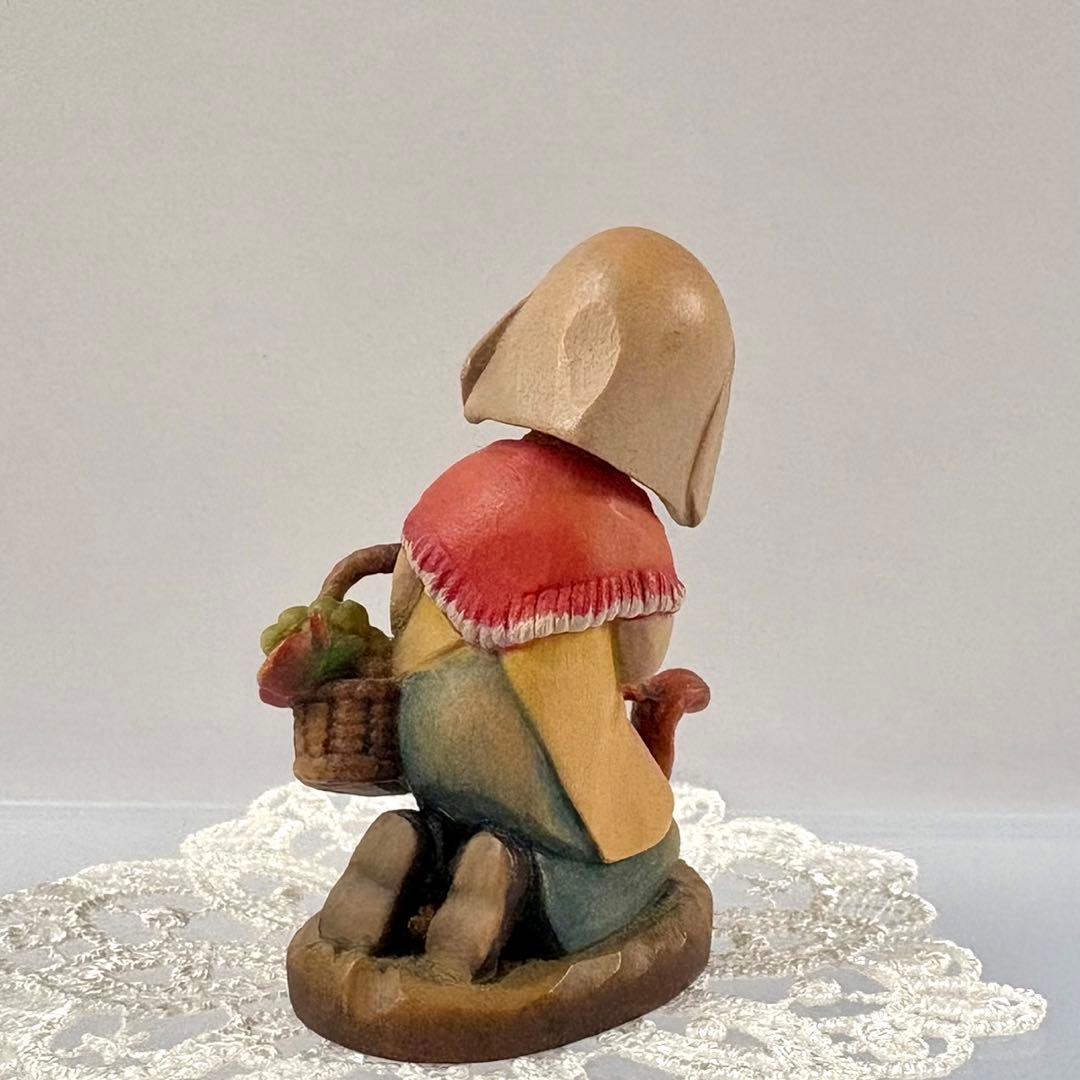 アンリ人形　ANRI 美品　6.5㎝　☆*【小さな・Thanksgiving】