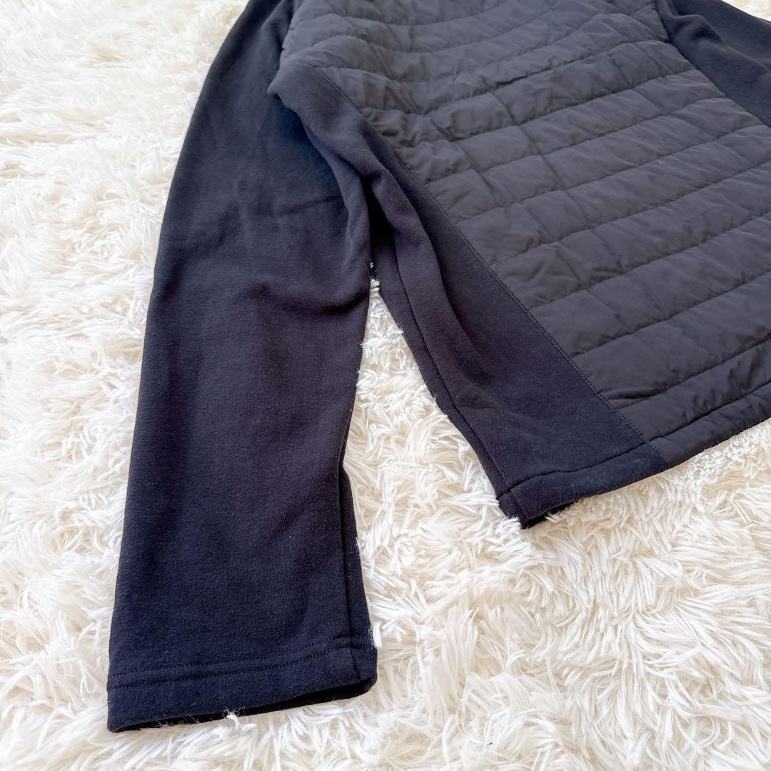 フィラゴルフ 切替 ブルゾン 中綿 ジャケット メンズ LLサイズ ブラック