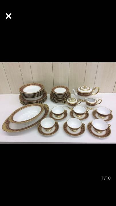 大倉陶園　豪華ディナーセット