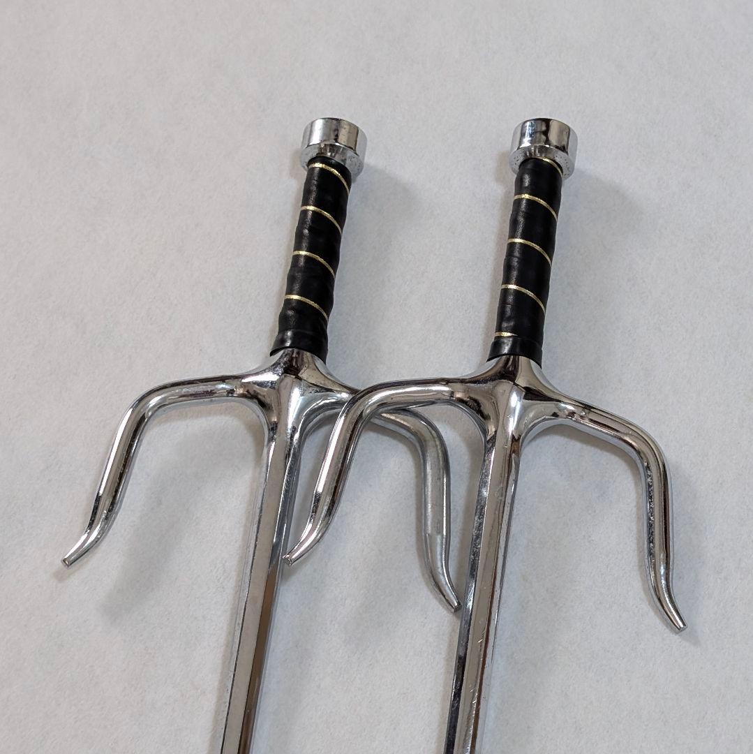 沖縄武道 釵 サイ 2本セット 約47cm 0.75kg