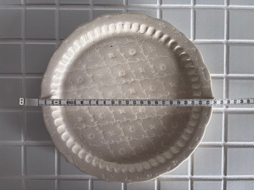 マルヤマウエア　リムプレートプレート　8寸　未使用　2枚セット