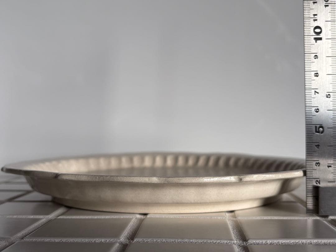 マルヤマウエア　リムプレートプレート　8寸　未使用　2枚セット