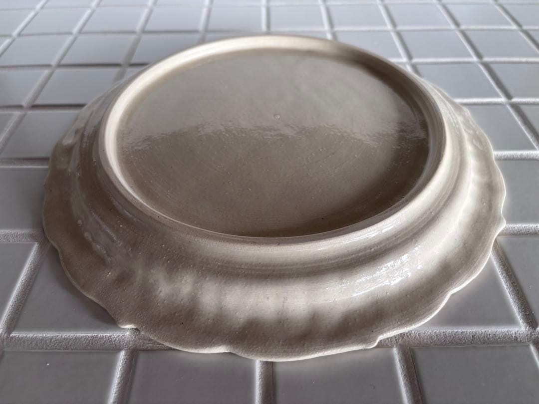 マルヤマウエア　リムプレートプレート　8寸　未使用　2枚セット