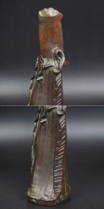 送料無料池田満寿夫作 抽象アート『金羊』ブロンズ 限定品20/30共箱 本物保証