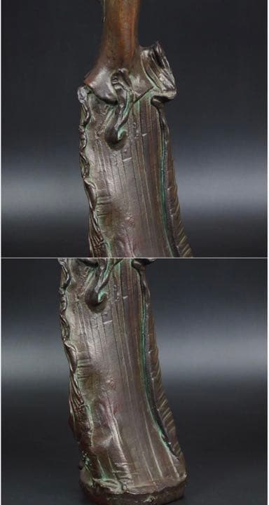 送料無料池田満寿夫作 抽象アート『金羊』ブロンズ 限定品20/30共箱 本物保証