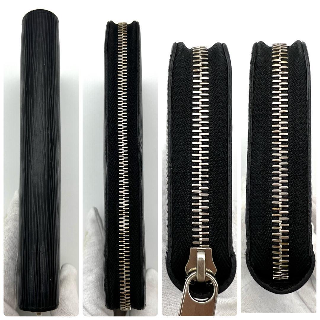 【超極美品】ルイヴィトン エピ ジッピーウォレット ブラック 長財布 A549