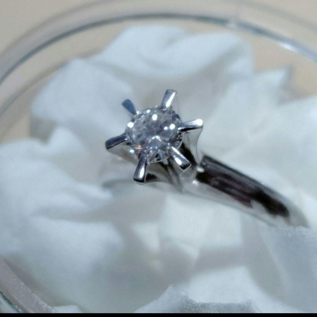 5863 【最終価格】0.3ctダイヤモンドリング　10.5号