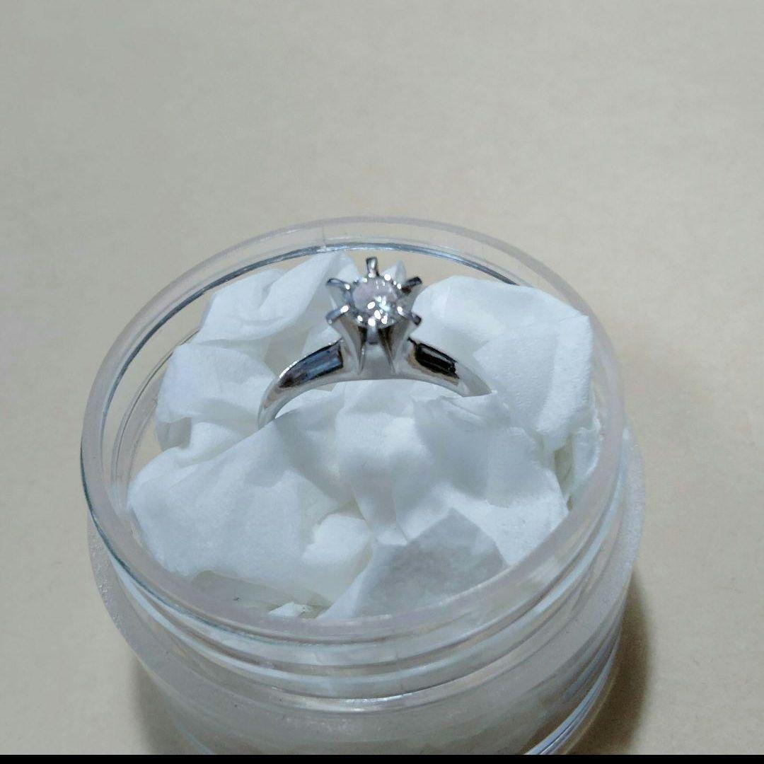 5863 【最終価格】0.3ctダイヤモンドリング　10.5号