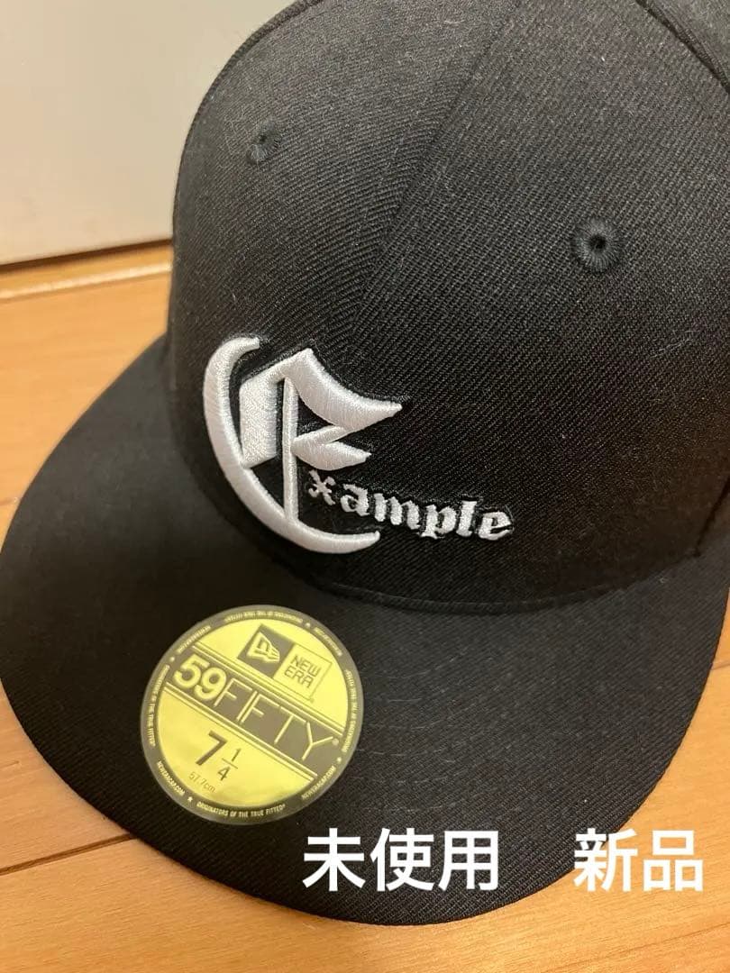 新品　ニューエラ NEW ERA × エグザンプル EXAMPLE キャップ