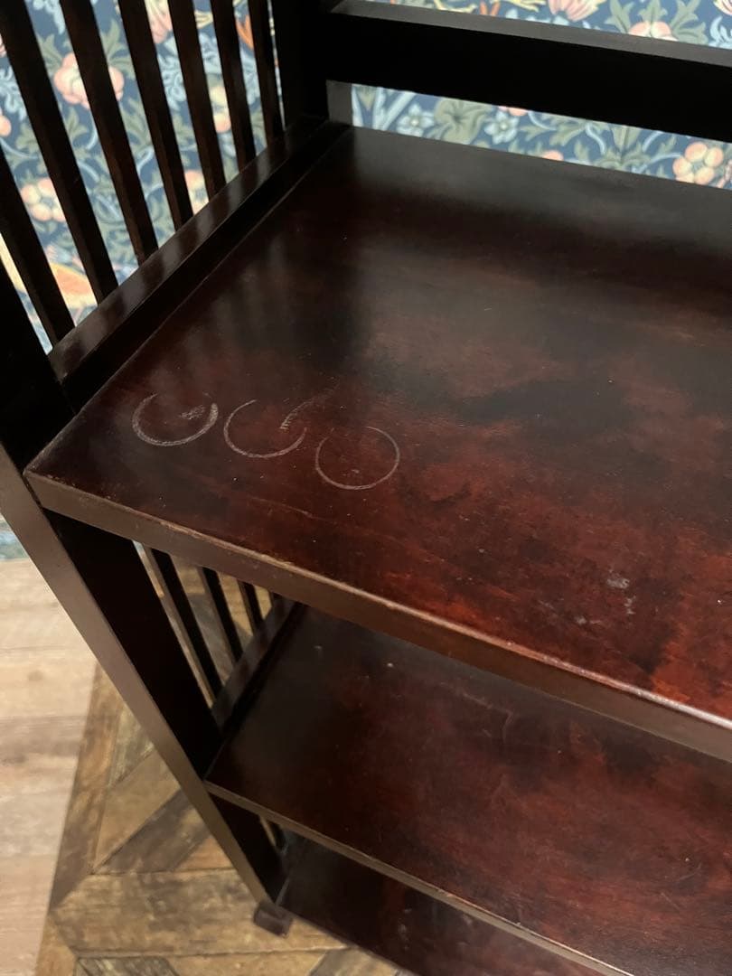 北海道民芸家具 シェルフ 棚 飾り棚 ラック 昭和レトロ 和 インテリア