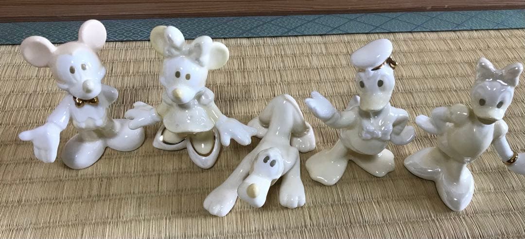 昭和レトロ  ミッキー ミニーディズニー 置物 飾り 写真立て