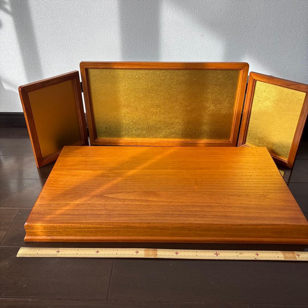 吉徳大光 雛人形の金屏風 飾り台