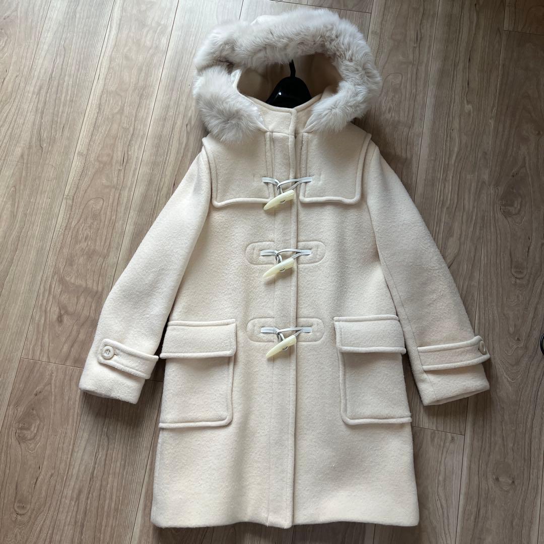 FRAY I.D アイボリー ダッフルコート