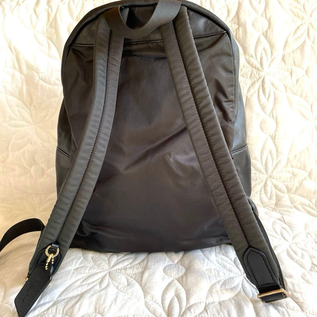 COACH ロゴプリント リュック バックパック