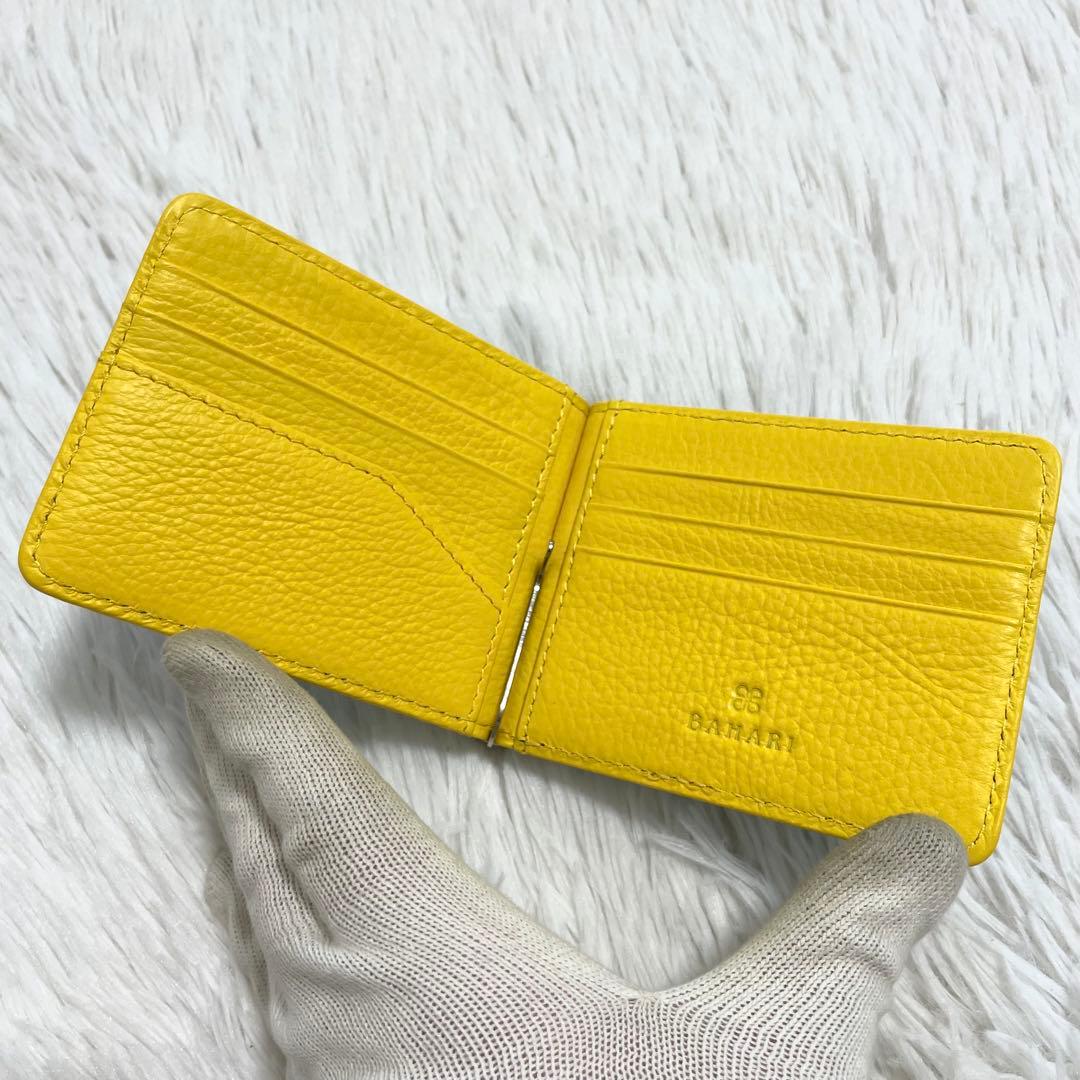 【未使用】バハリ　マネークリップ　ポリッシュ加工　ガルーシャ　ターコイズブルー