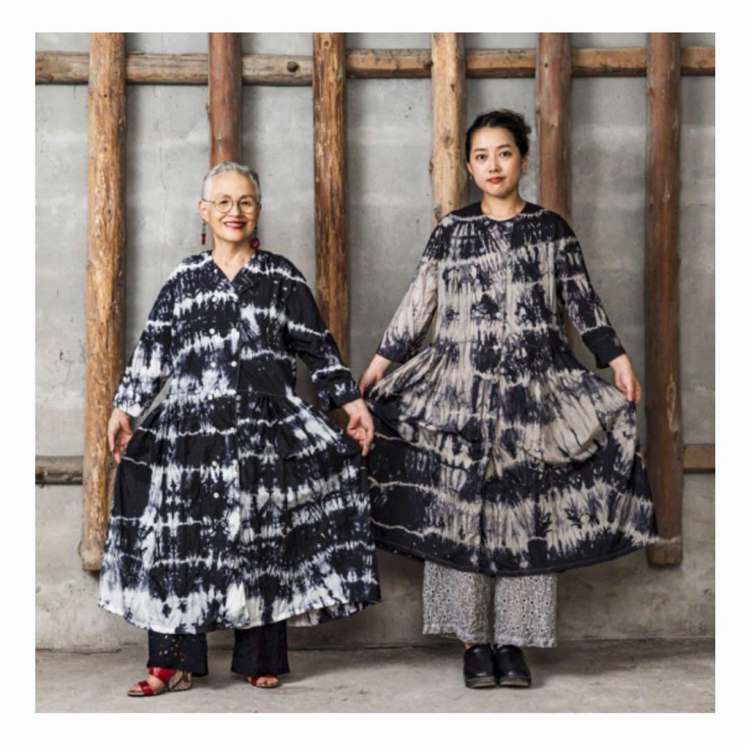 宝島染工　SAZANAMI ダブルワンピース