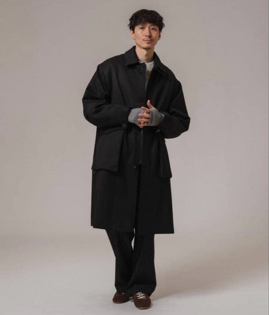 CONFFECT EDIFICE 2Layer Book Coat エディフィス