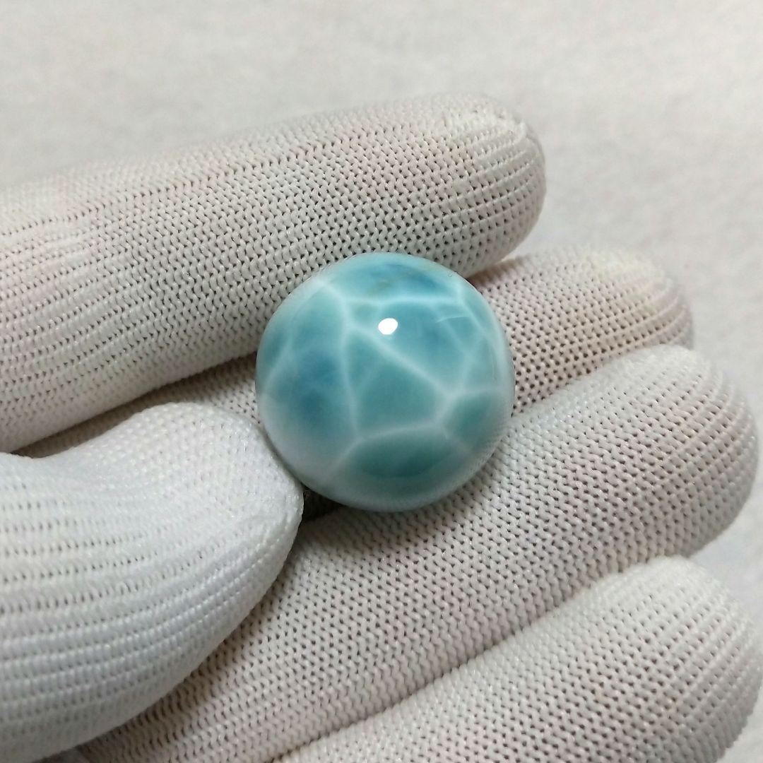 【お買い得】ラリマースフィア　丸玉　置物　２３㎜　ブルーペクトライト