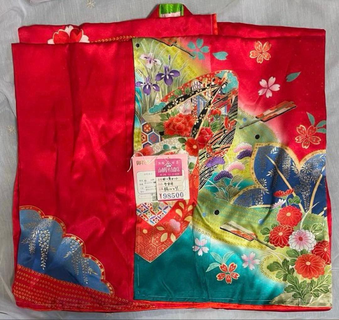 千歳飾り　七歳用 七五三　着物単品