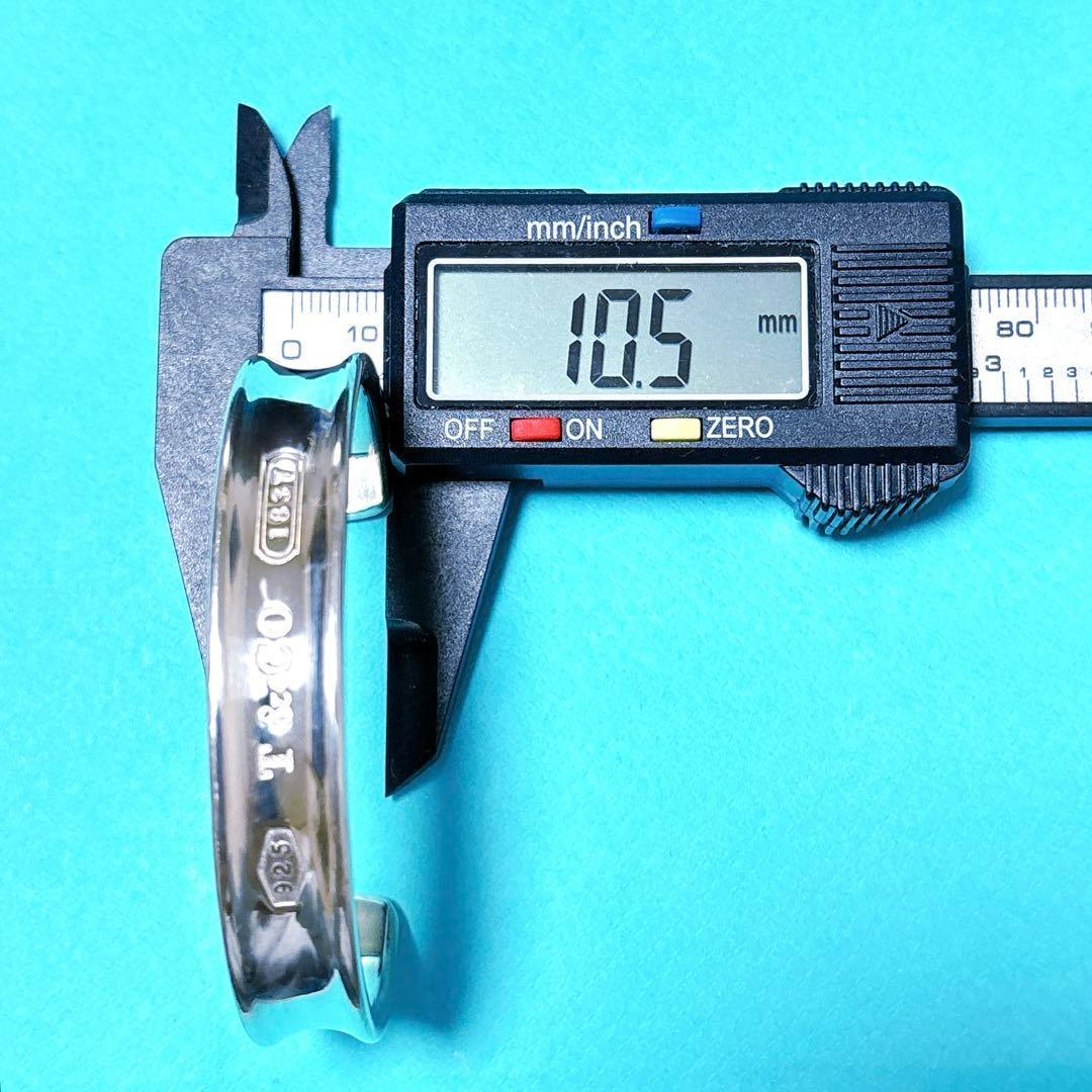 【美品】ティファニー ナロー カフ ワイド バングル ブレスレット SV925