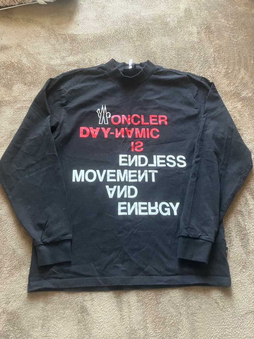 Moncler プリントTシャツ ブラック