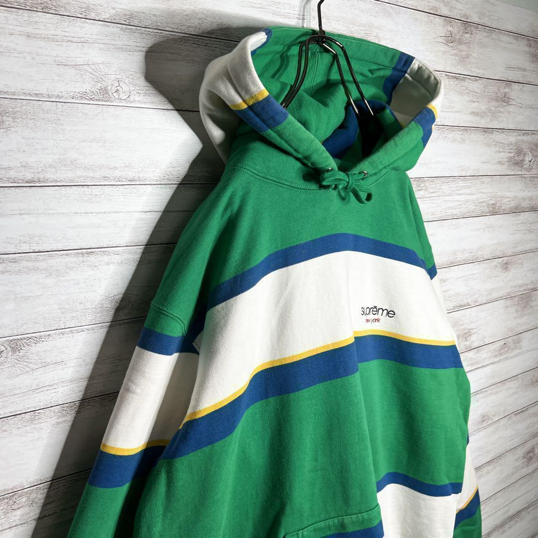 【入手困難!!】シュプリーム ✈︎刺繍 トレーナー 肉厚 裏起毛 ゆるだぼ