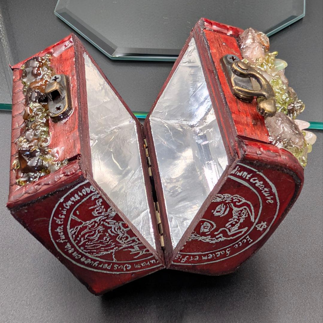 【1点物】 ソロモン王の鍵 護符魔術オルゴンボックス 〜日曜日照応・太陽護符〜