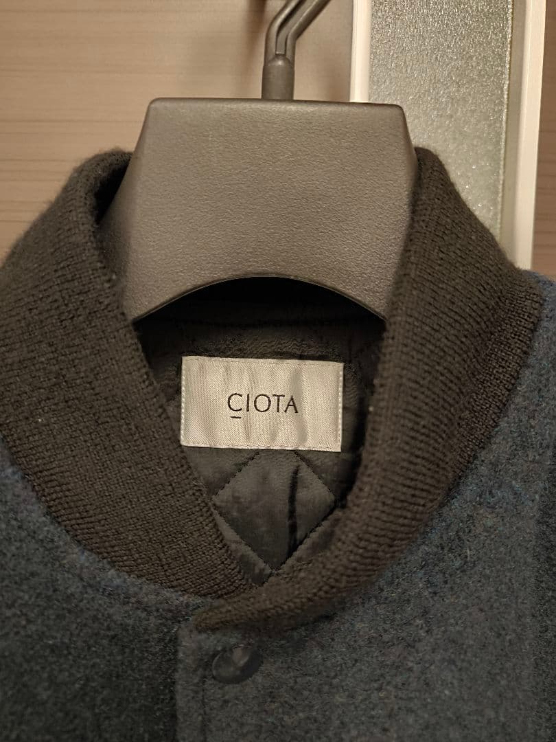 最終値下げ　CIOTA スタジャン　ネイビー　25aw　シオタ
