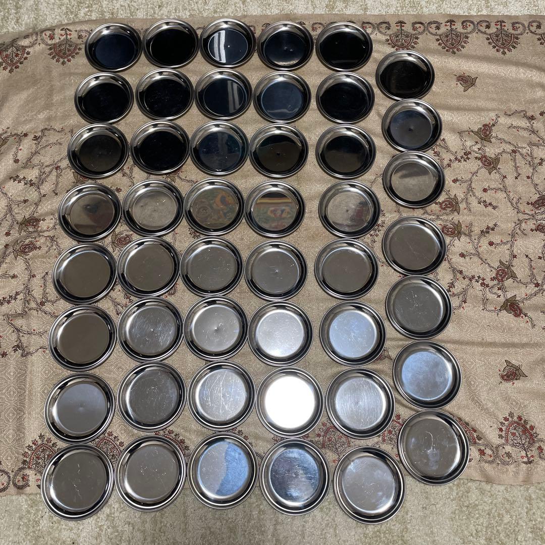 ステンレス小皿　47枚