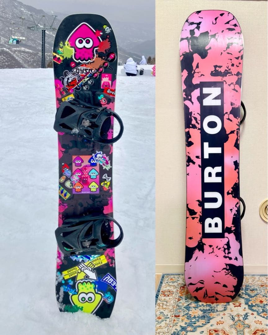 BURTON スノーボード Yeasayer small 134 スプラトゥーン