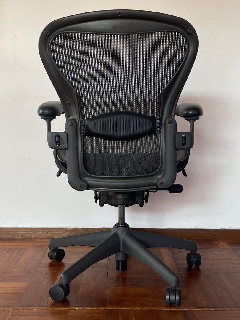 ハーマンミラー アーロンチェア Bサイズ フル装備
