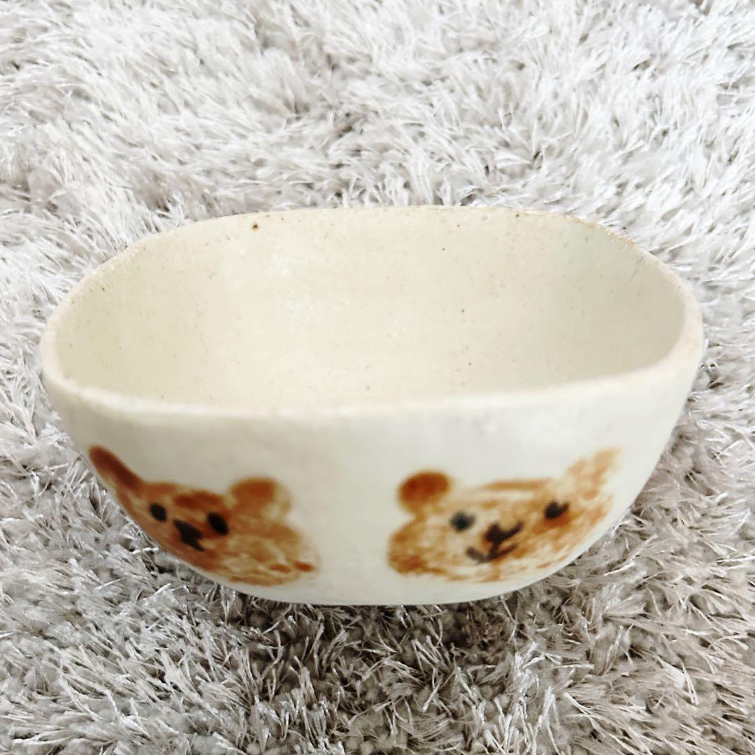 岡村友太郎 小皿　くま　クマ
